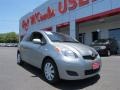 2010 Silver Streak Mica Toyota Yaris 3 Door Liftback  photo #1