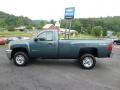 Blue Granite Metallic - Silverado 2500HD WT Regular Cab 4x4 Photo No. 4