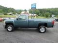 2014 Blue Granite Metallic Chevrolet Silverado 2500HD WT Regular Cab 4x4  photo #4