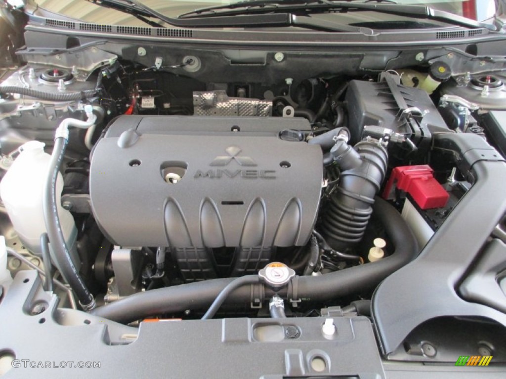 2013 Mitsubishi Lancer ES 2.0 Liter DOHC 16-Valve MIVEC 4 Cylinder Engine Photo #82899167