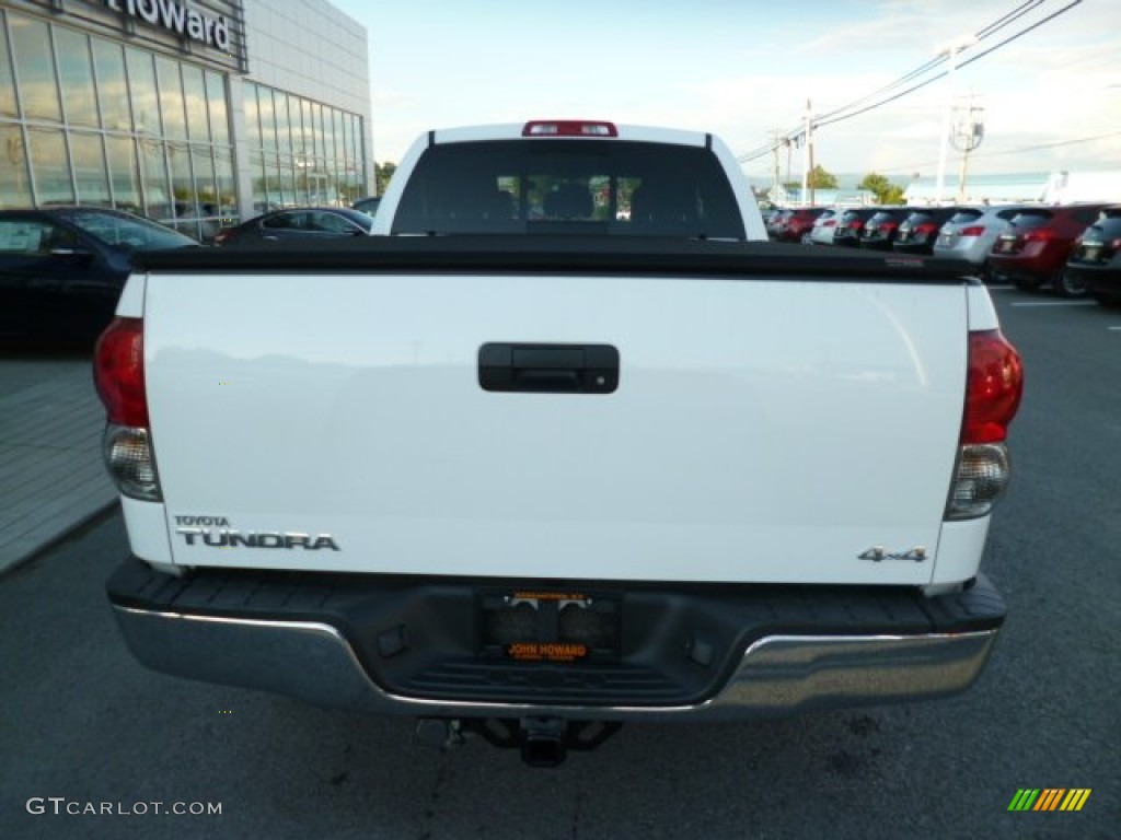 2009 Tundra SR5 Double Cab 4x4 - Super White / Black photo #10