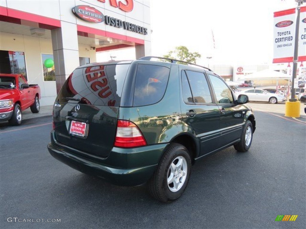 2001 ML 320 4Matic - Cypress Green Metallic / Java photo #7