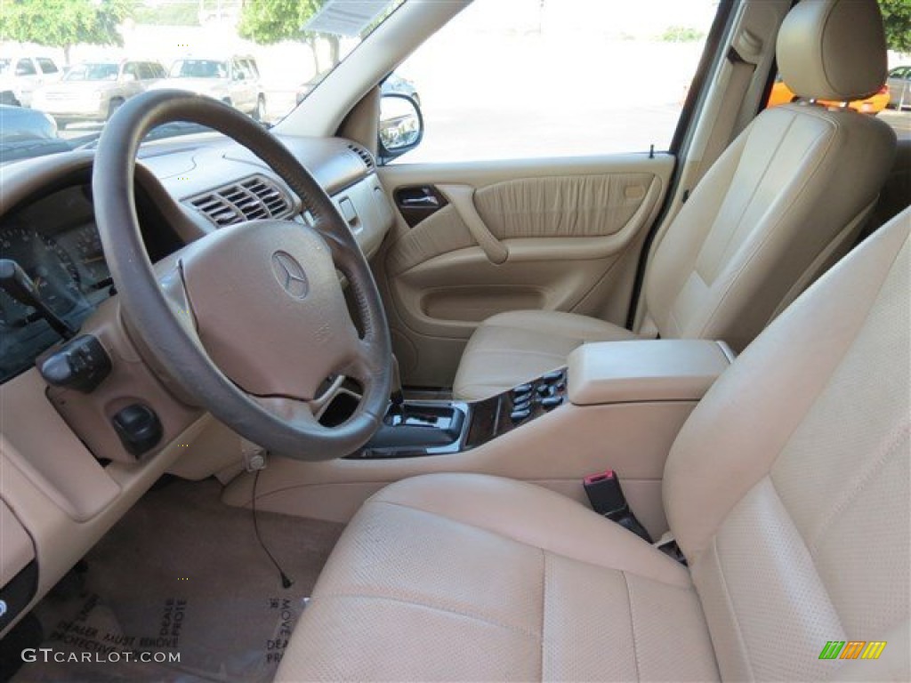 2001 ML 320 4Matic - Cypress Green Metallic / Java photo #11
