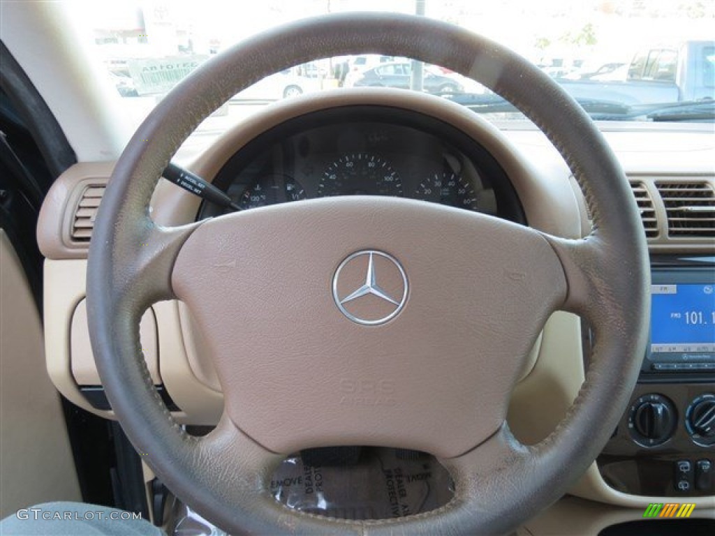 2001 ML 320 4Matic - Cypress Green Metallic / Java photo #18