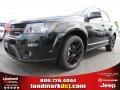 Brilliant Black Crystal Pearl 2013 Dodge Journey SXT Blacktop