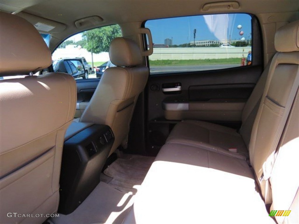 2007 Tundra Limited CrewMax - Super White / Beige photo #12