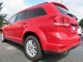 2013 Bright Red Dodge Journey SXT  photo #2