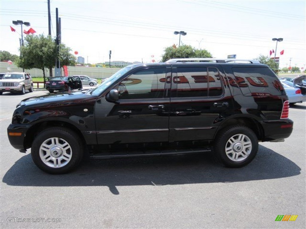 2004 Mountaineer V8 - Black Clearcoat / Midnight Grey photo #4