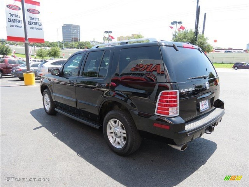 2004 Mountaineer V8 - Black Clearcoat / Midnight Grey photo #5