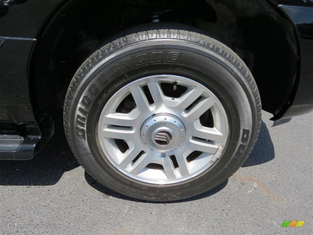 2004 Mountaineer V8 - Black Clearcoat / Midnight Grey photo #9