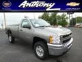 Graystone Metallic 2014 Chevrolet Silverado 2500HD WT Regular Cab 4x4