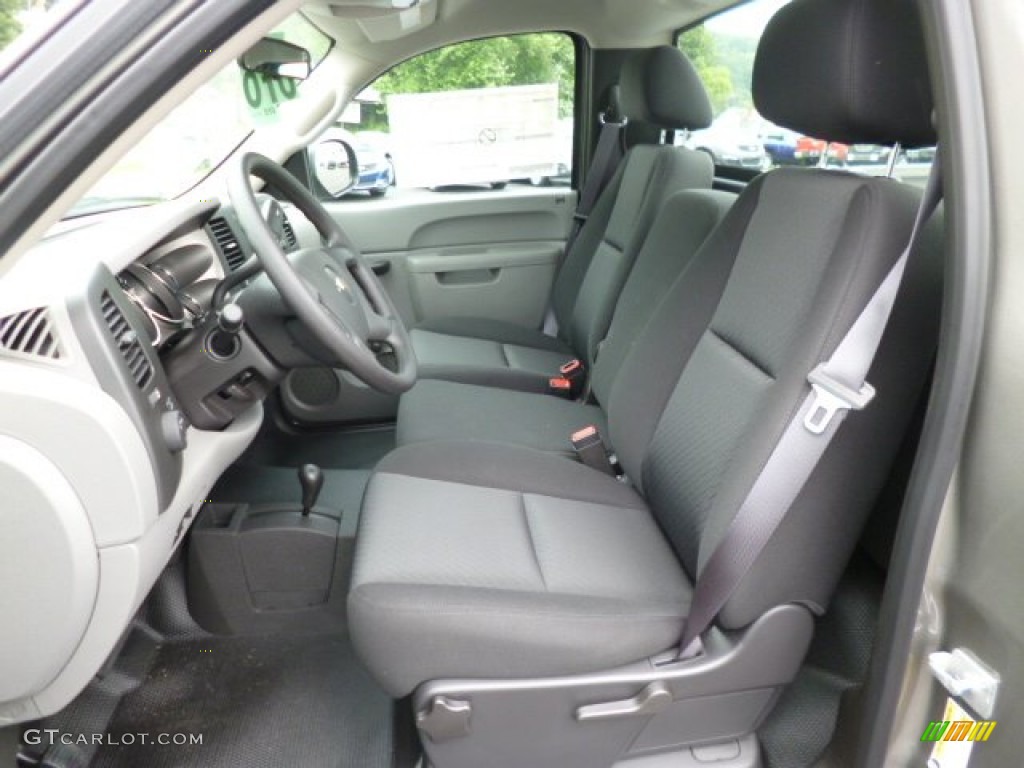 Dark Titanium Interior 2014 Chevrolet Silverado 2500HD WT Regular Cab 4x4 Photo #82900893