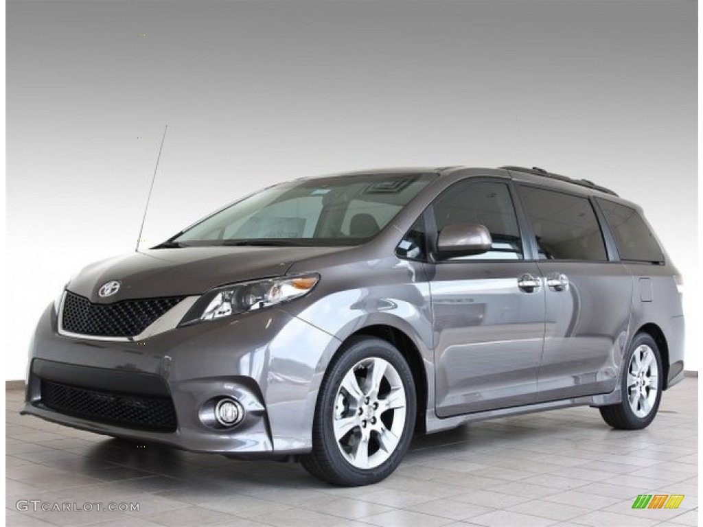 Predawn Gray Mica 2013 Toyota Sienna SE Exterior Photo #82901757