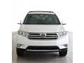 2013 Blizzard White Pearl Toyota Highlander SE  photo #3