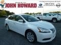 Aspen White - Sentra SL Photo No. 1