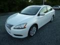 Aspen White - Sentra SL Photo No. 3