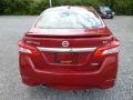 2013 Red Brick Nissan Sentra SR  photo #6