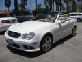 2007 Arctic White Mercedes-Benz CLK 550 Cabriolet  photo #21