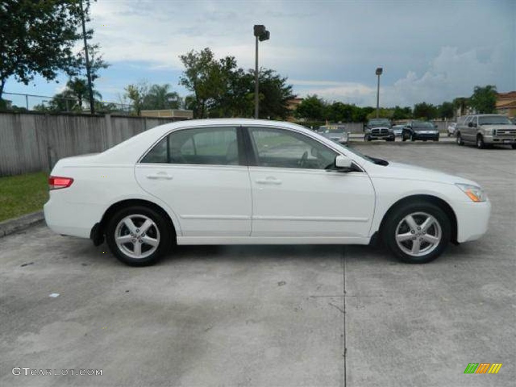 2003 Accord EX Sedan - Taffeta White / Ivory photo #2