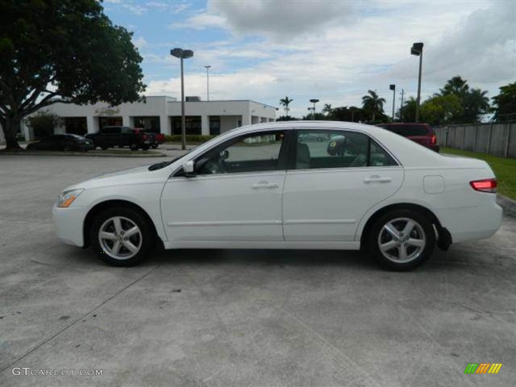 2003 Accord EX Sedan - Taffeta White / Ivory photo #6