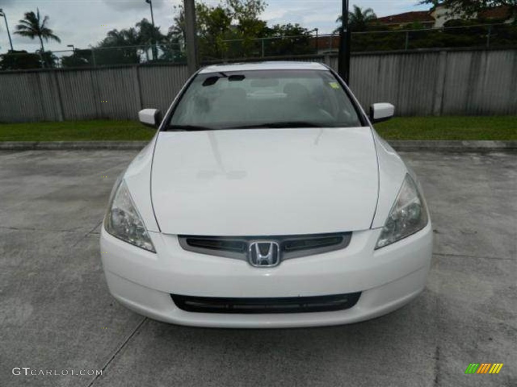 2003 Accord EX Sedan - Taffeta White / Ivory photo #8