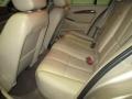 2005 Jaguar S-Type Champagne Interior Rear Seat Photo