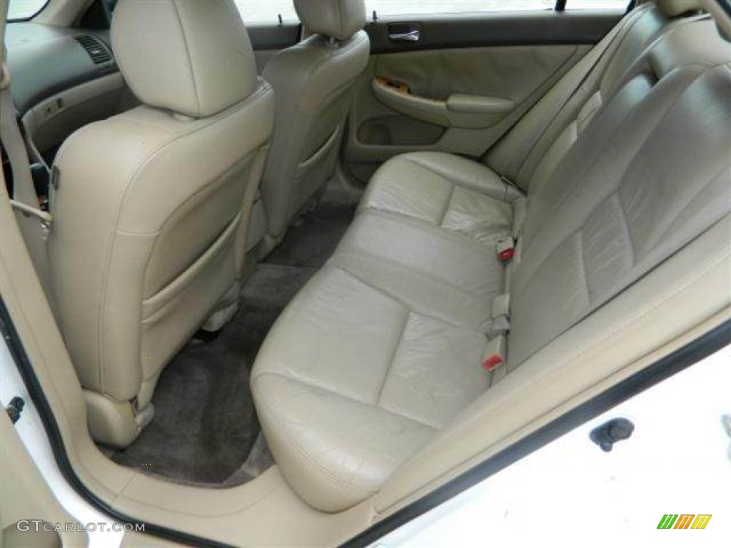 2003 Accord EX Sedan - Taffeta White / Ivory photo #13