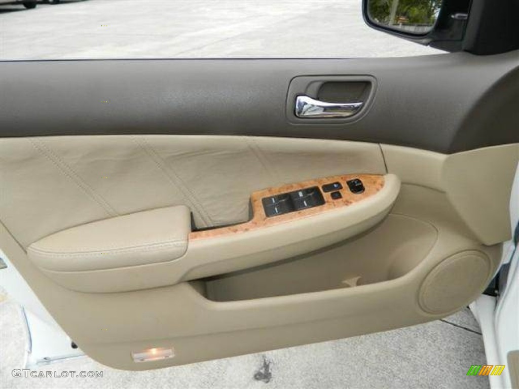 2003 Accord EX Sedan - Taffeta White / Ivory photo #15