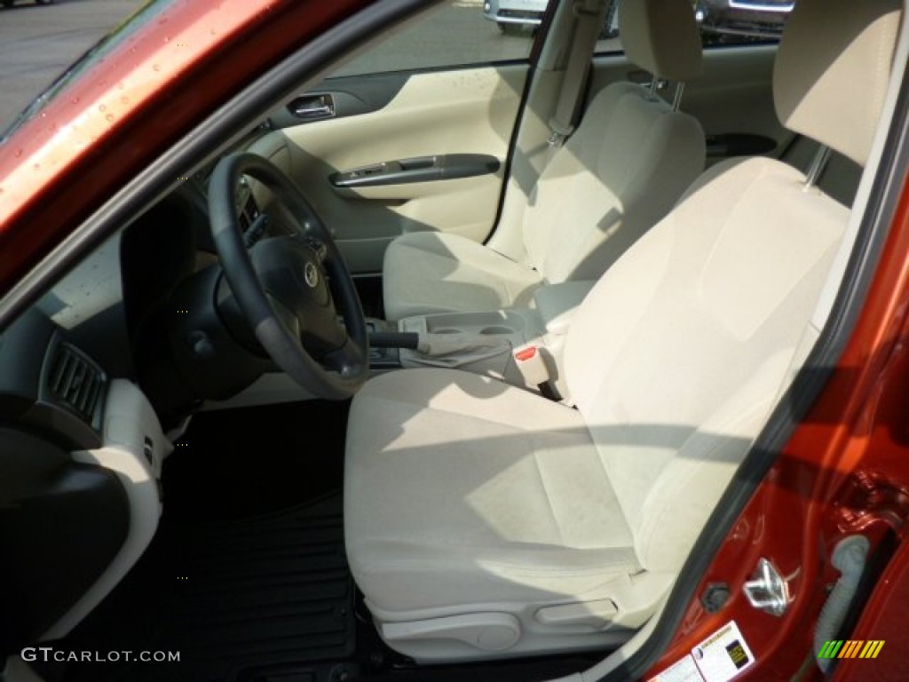 2011 Impreza 2.5i Sedan - Paprika Red Pearl / Ivory photo #15