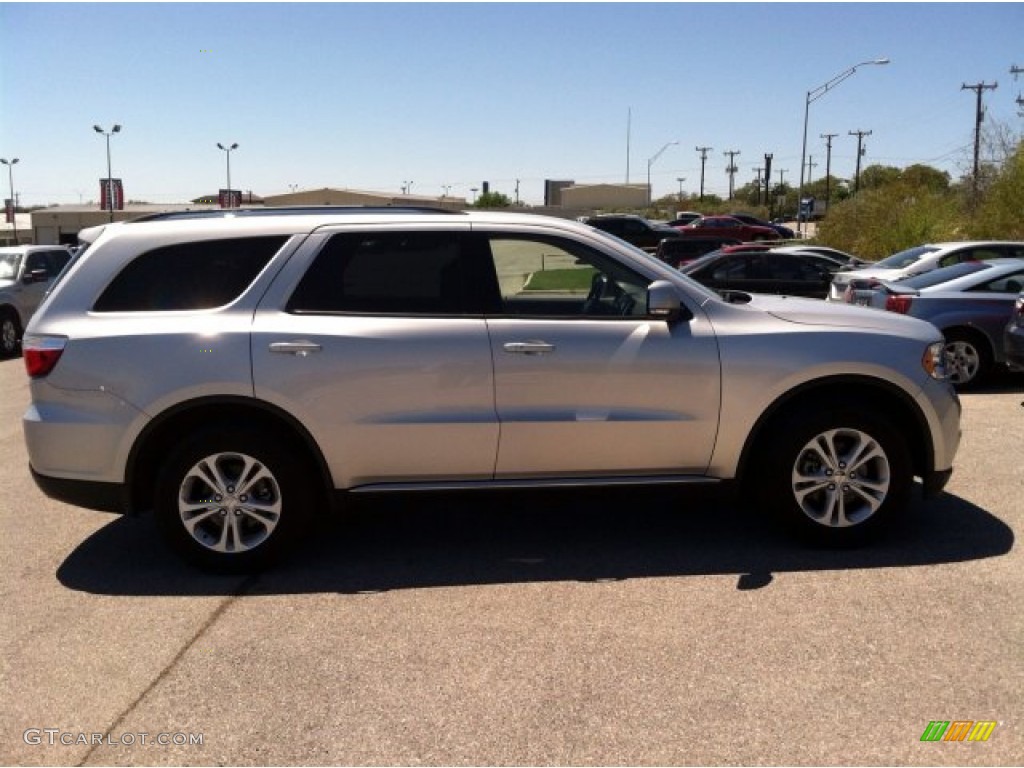 2012 Durango Crew - Bright Silver Metallic / Black photo #1