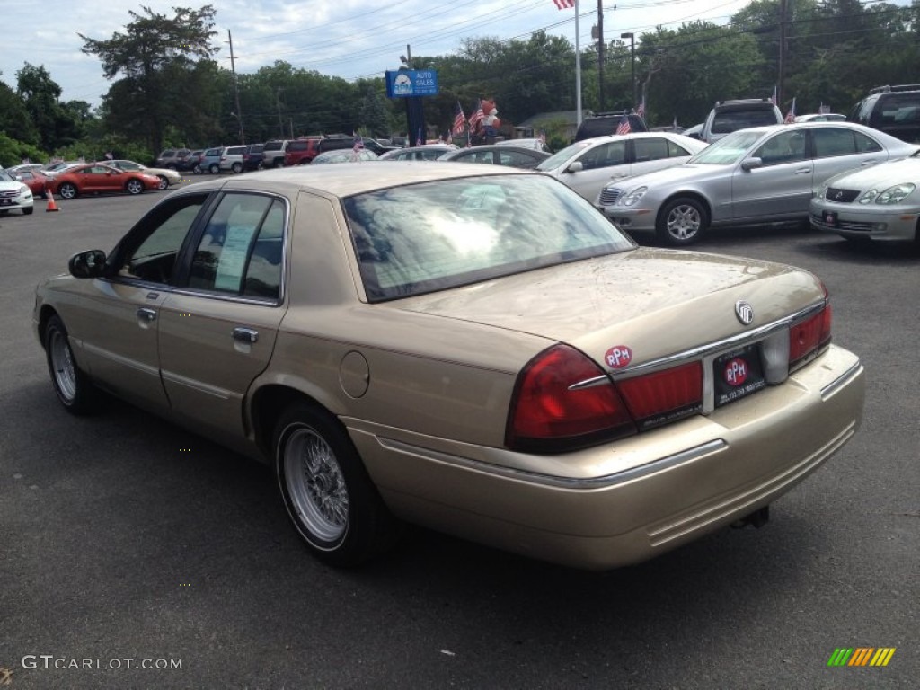 2000 Grand Marquis LS - Harvest Gold Metallic / Medium Parchment photo #14
