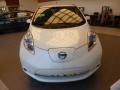 2013 Glacier White Nissan LEAF SL  photo #8