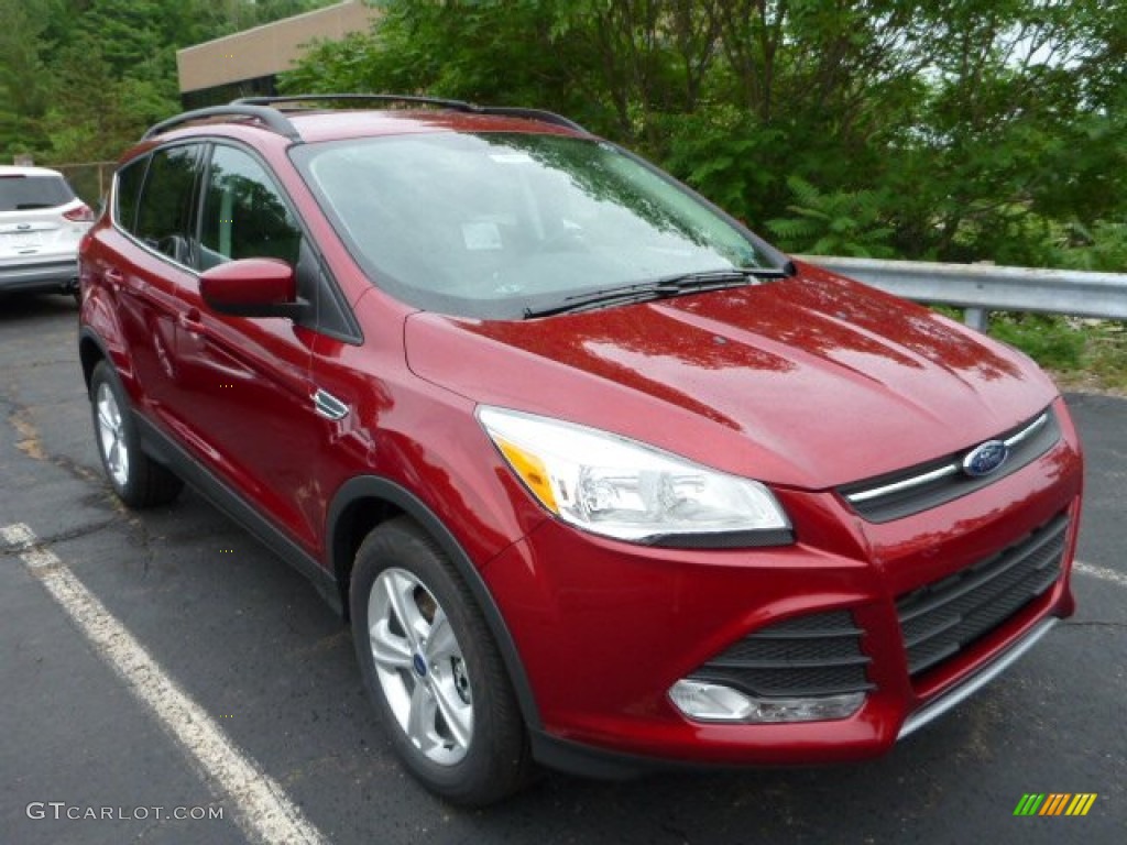 2014 Escape SE 2.0L EcoBoost 4WD - Ruby Red / Charcoal Black photo #1