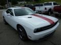 2013 Bright White Dodge Challenger SXT Plus  photo #7