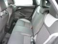 2013 Ford Focus ST Smoke Storm Recaro Seats Interior Rear Seat Photo