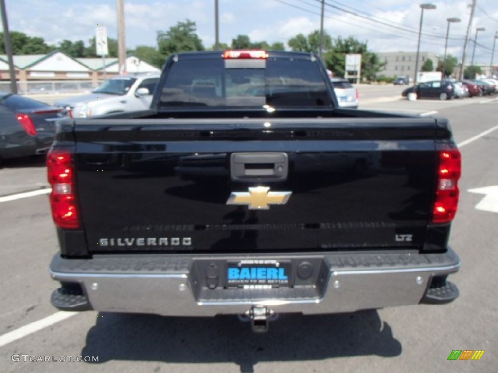 2014 Silverado 1500 LTZ Z71 Crew Cab 4x4 - Black / Jet Black photo #7