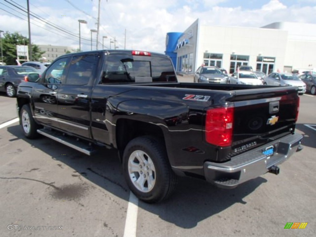 2014 Silverado 1500 LTZ Z71 Crew Cab 4x4 - Black / Jet Black photo #8