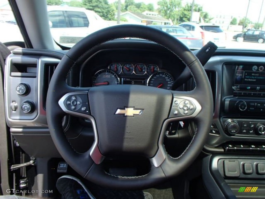 2014 Silverado 1500 LTZ Z71 Crew Cab 4x4 - Black / Jet Black photo #19