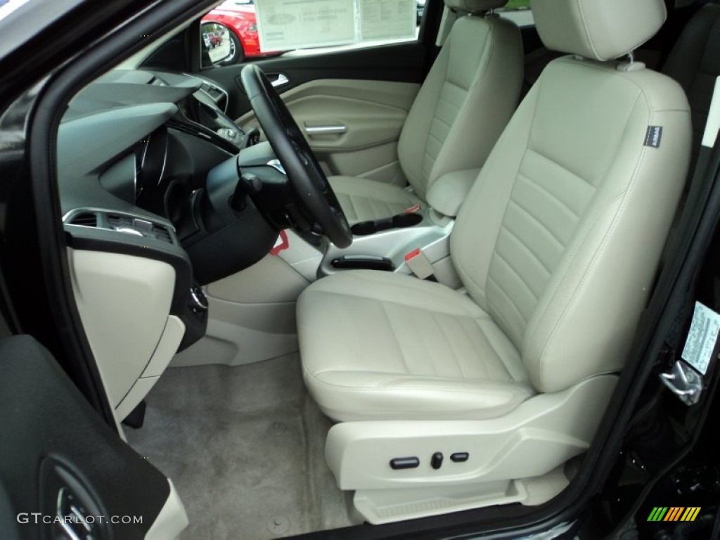 Medium Light Stone Interior 2013 Ford Escape SEL 2.0L EcoBoost Photo #82908164