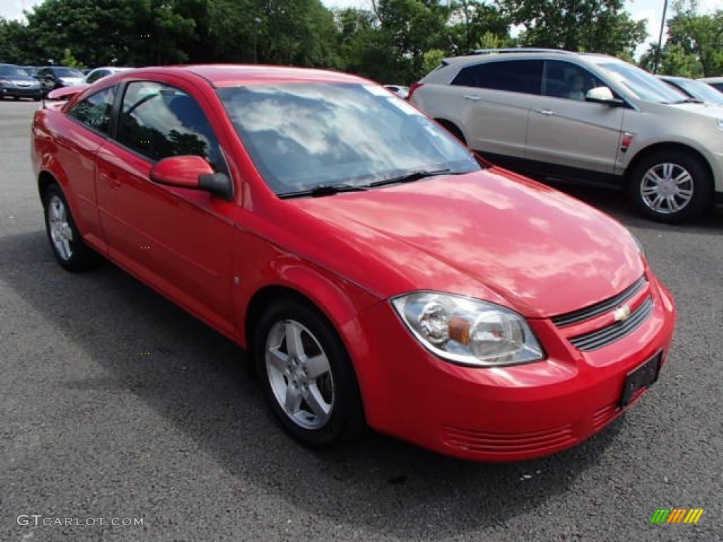 2009 Cobalt LT Coupe - Victory Red / Ebony photo #1