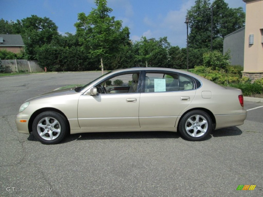 2003 GS 300 - Mystic Gold Metallic / Ivory photo #3