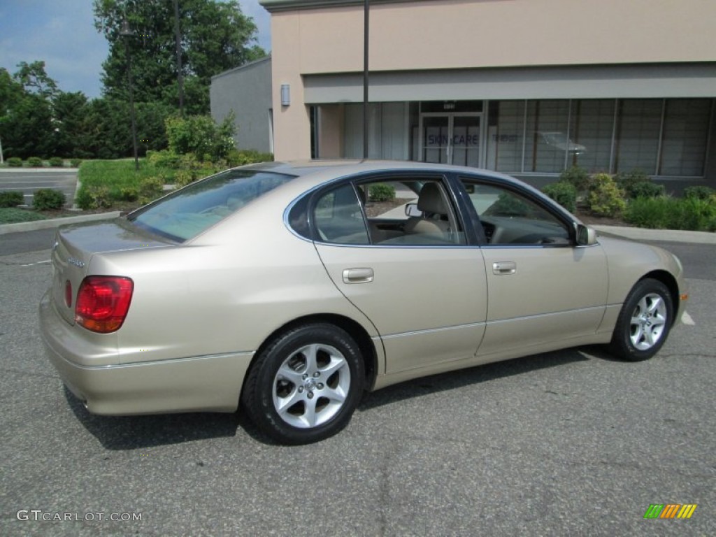 2003 GS 300 - Mystic Gold Metallic / Ivory photo #8