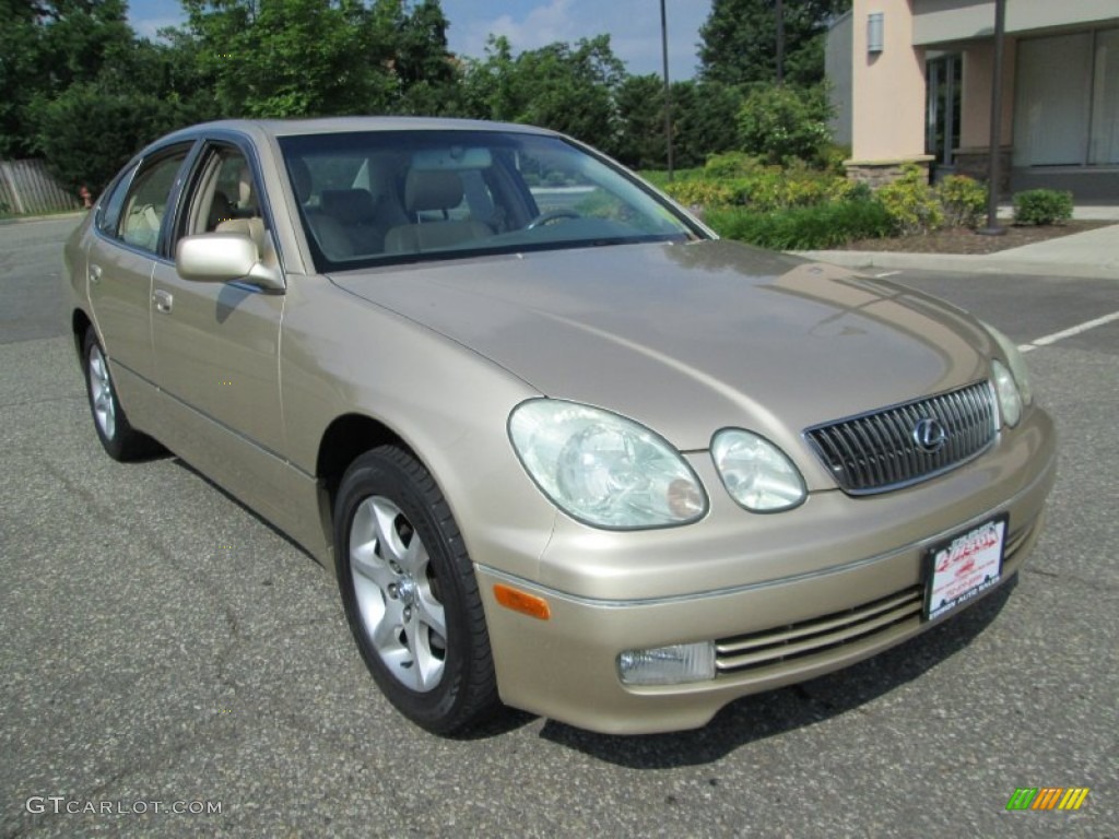 2003 GS 300 - Mystic Gold Metallic / Ivory photo #11