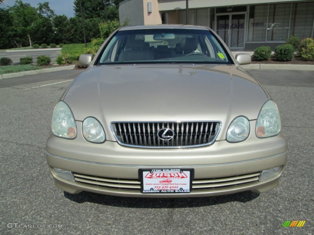 2003 GS 300 - Mystic Gold Metallic / Ivory photo #12
