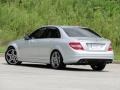 2009 Palladium Silver Metallic Mercedes-Benz C 63 AMG  photo #17