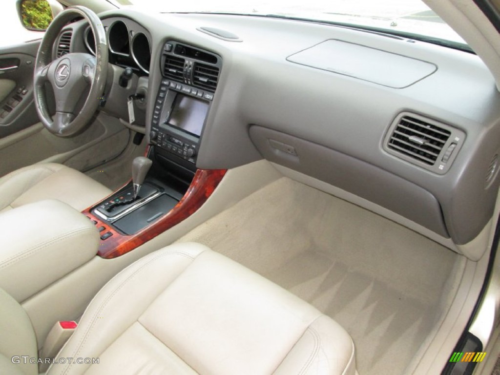 2003 GS 300 - Mystic Gold Metallic / Ivory photo #16
