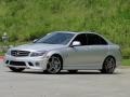 2009 Palladium Silver Metallic Mercedes-Benz C 63 AMG  photo #27