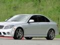 2009 Palladium Silver Metallic Mercedes-Benz C 63 AMG  photo #39