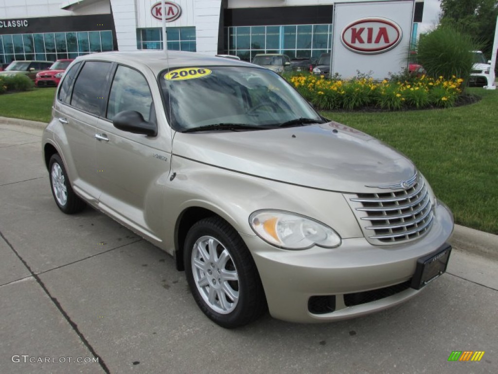 2006 PT Cruiser Touring - Linen Gold Metallic Pearl / Pastel Pebble Beige photo #1