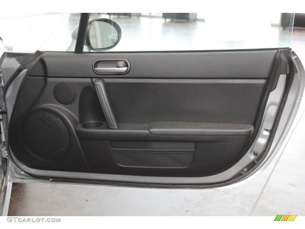 2011 Mazda MX-5 Miata Sport Roadster Black Door Panel Photo #82910668